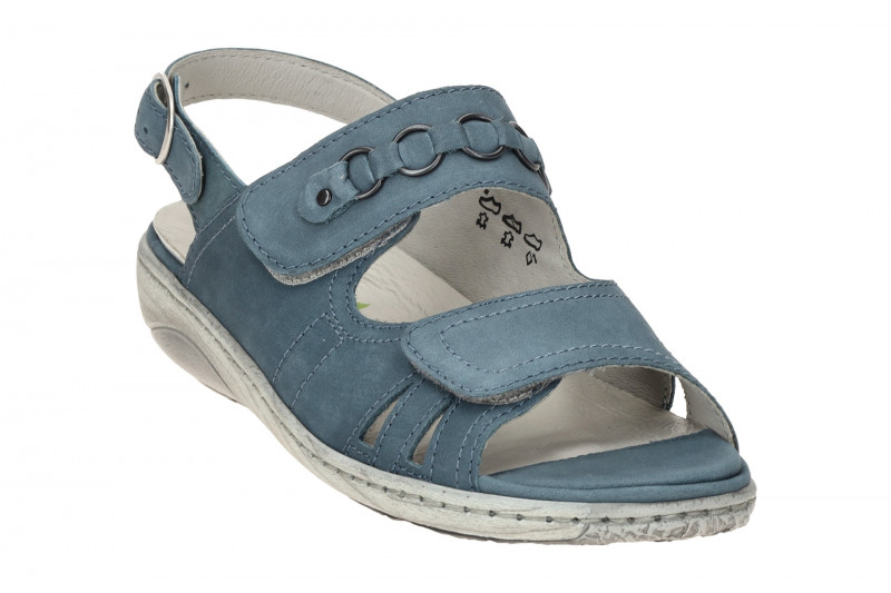 Waldläufer Garda Sandale blau denim 210004