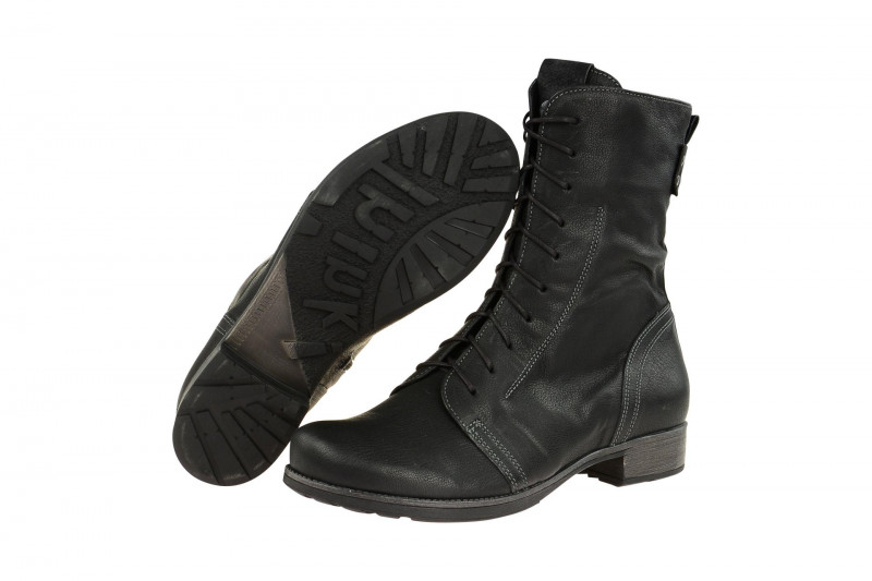 Think Denk Stiefel schwarz soft-capra 1-81023-09