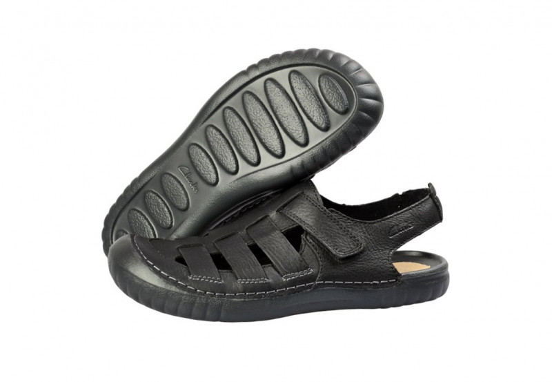 Clarks Wirrel Key Sandale in schwarz