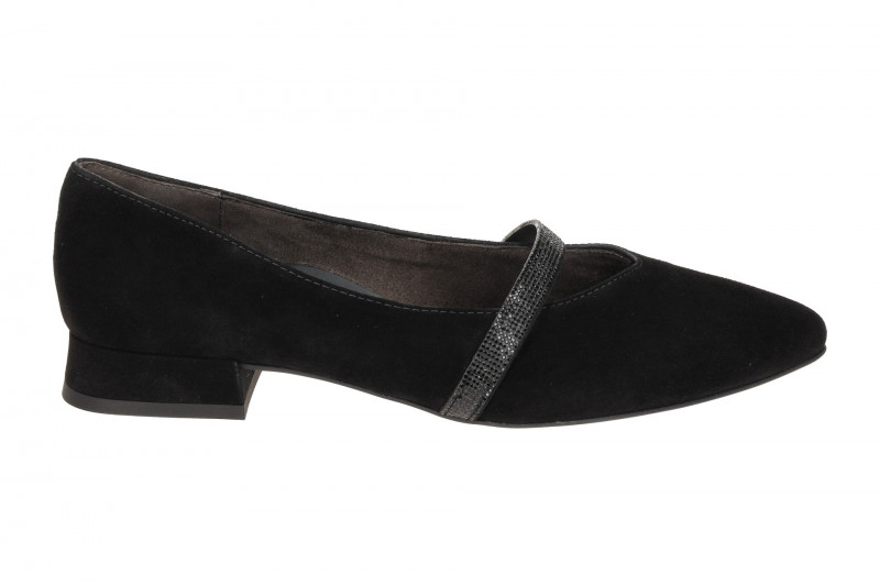 Paul Green Pumps schwarz Velour 1116