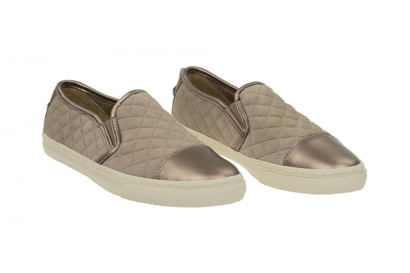 Geox New Club Slipper grau cream D5258C
