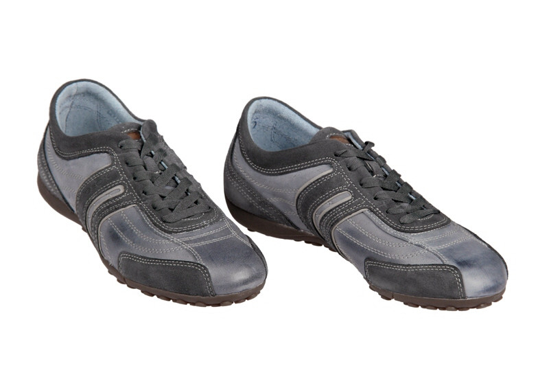 Geox Respira Bis in jeans blau Herren Sneaker