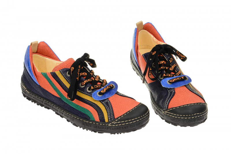 Eject Dass Schuhe orange blau 16906