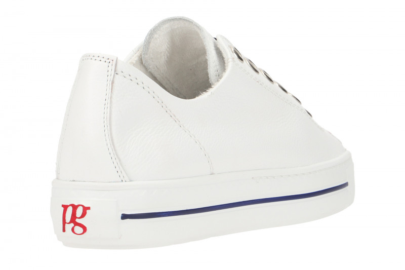 Paul Green Schuhe Sneaker weiß rot 4797