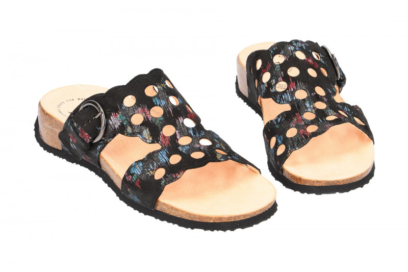 Think Mizzi Pantolette schwarz effekt 2-82362-09