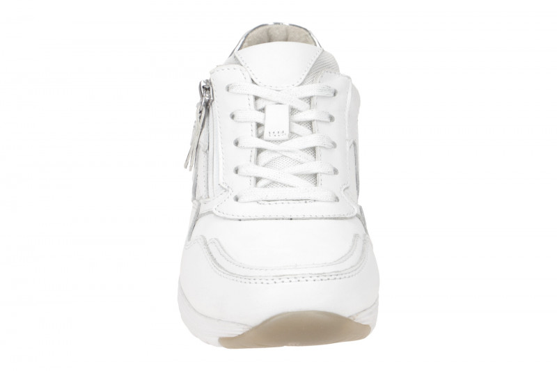 Gabor RollingSoft Schuhe weiß silber Glattleder 86.978.50