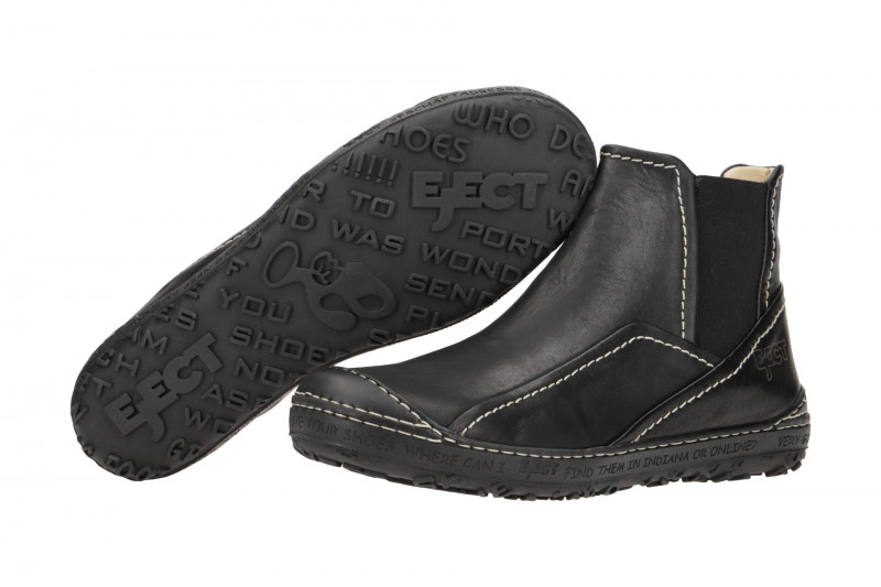 Eject Dass Stiefelette schwarz matt 20756