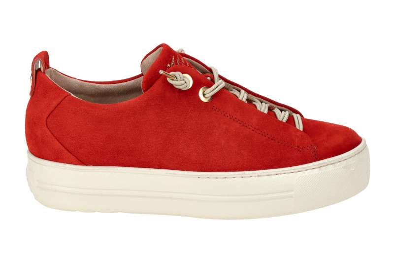 Paul Green Sneaker Plateau Schuhe rot salsa 5017