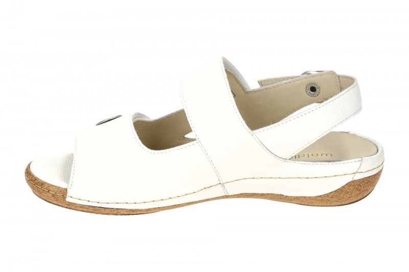 Waldläufer Heliett Sandale weiß Glattleder H-Weite 342002
