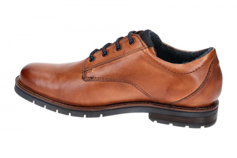 bugatti Vandero Comfort Schuhe braun cognac AGV01