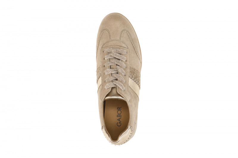 Gabor Schuhe Retro-Sneakers beige gold 6011.02.006