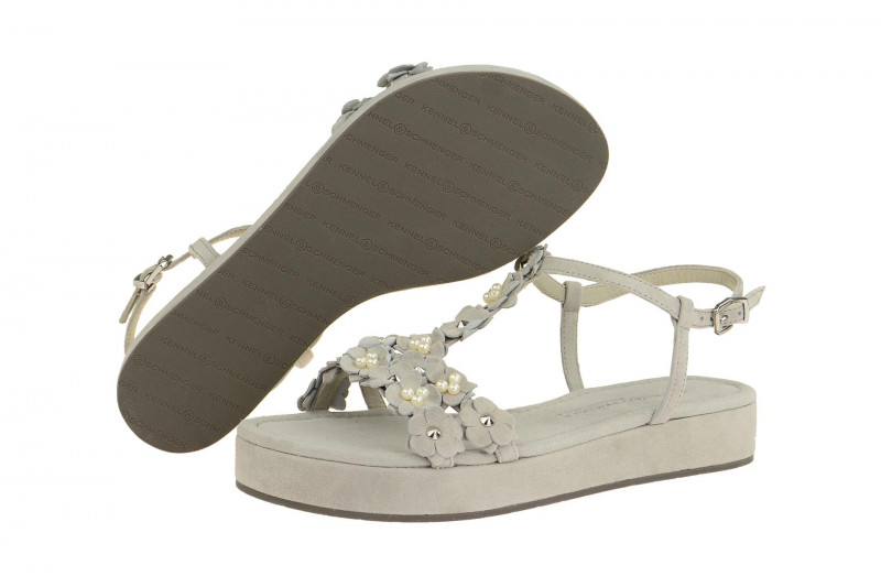 K+S Plateau Sandale NEO hell-grau