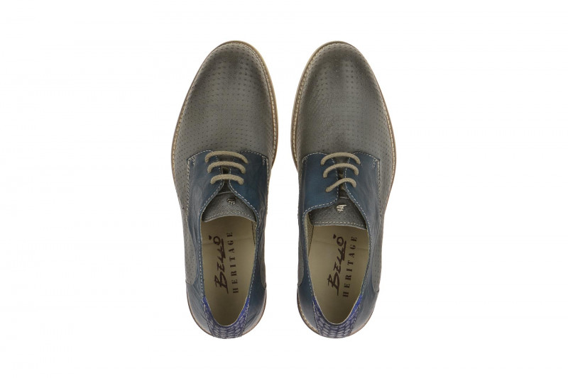 Bello Schuhe grau blau HE176