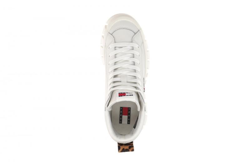 Tommy Hilfiger Schuhe Vulc Flat weiß Damen Boots Leo