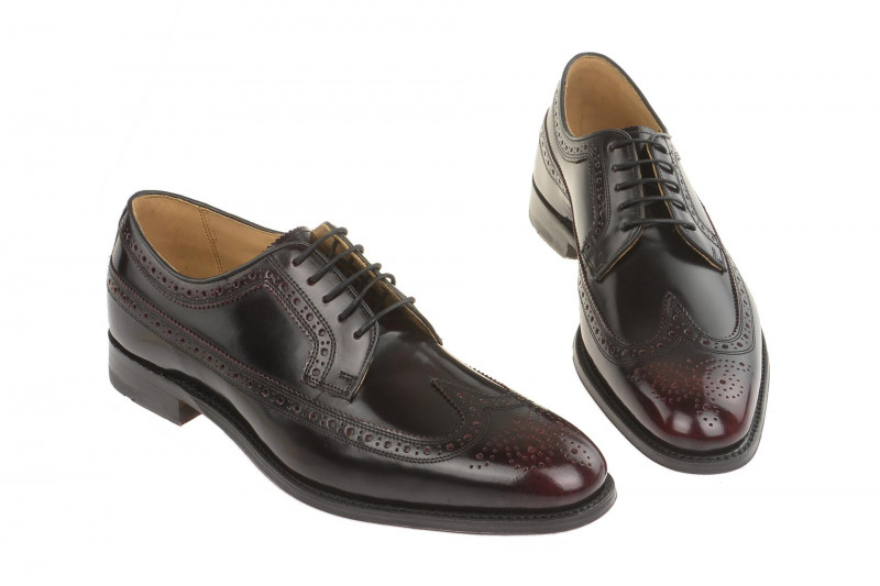 Gordon & Bros Ken Schuhe rot burgundy 5131-B