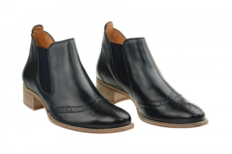 Paul Green Stiefelette blau navy 7358-056