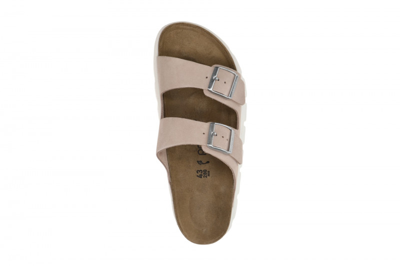 Birkenstock Arizona Papillio Chunky Pantolette rosa SCHMAL 1029141