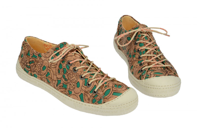 Eject Dass Schuhe grün braun Kork