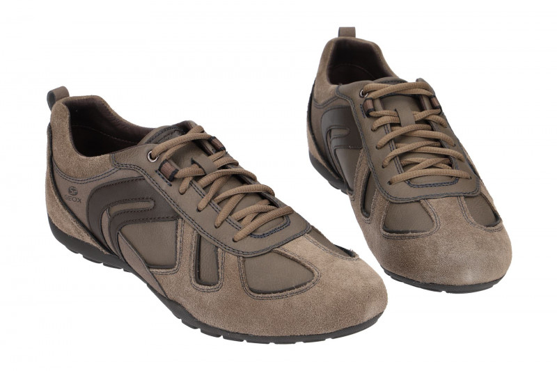 Geox Sport Sneaker Schuhe RaveX beige grau