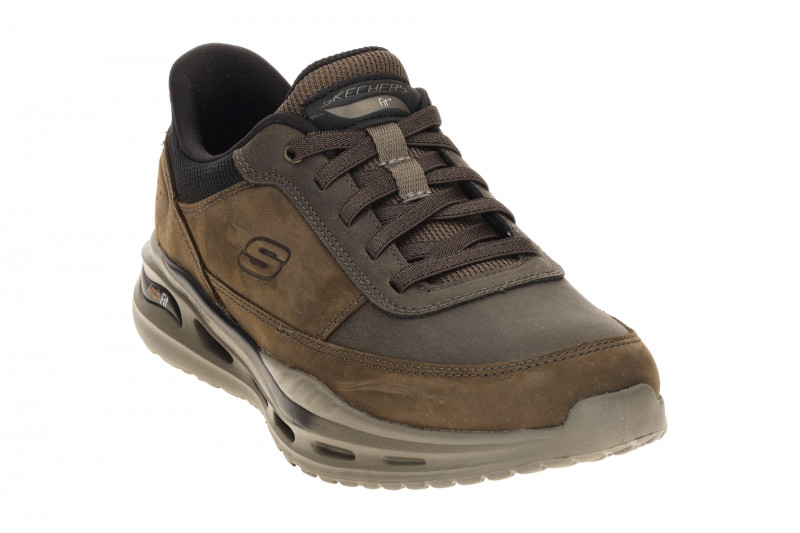 Skechers Arch Fit Herren Sneakers Schuhe braun GLIDE STEP 210981