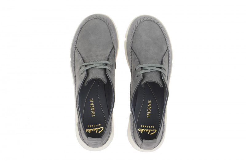 Clarks Tri Angel Schuhe grau Nubuck