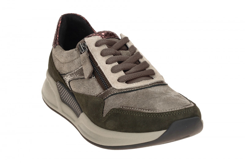 Gabor RollingSoft Schuhe grau grün 76.957.30