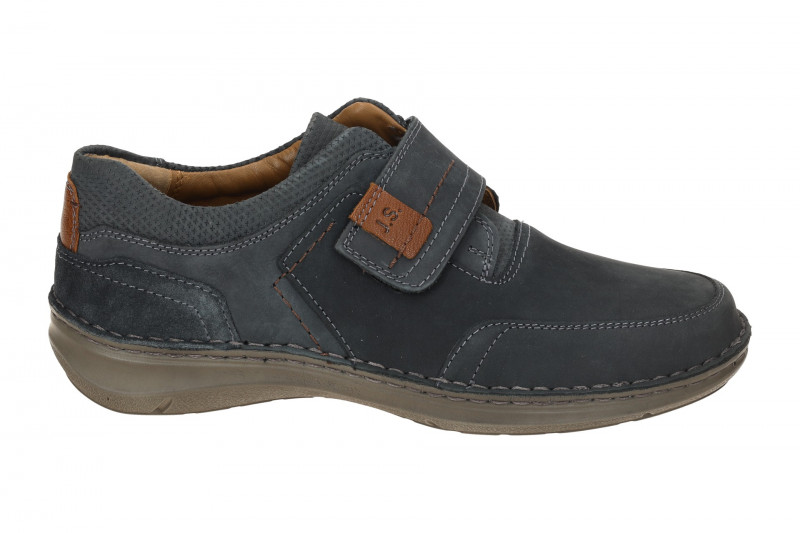 Josef Seibel New Anvers 83 Schuhe blau indigo Klett 44983