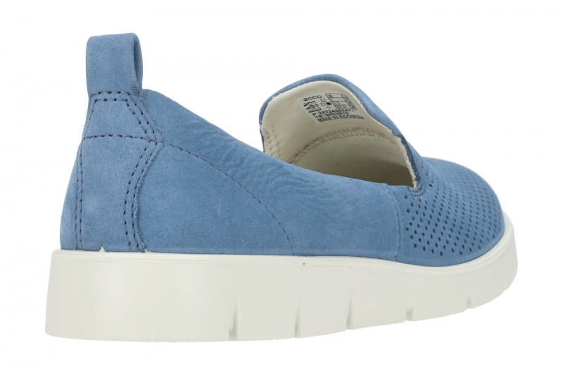 Ecco Bella Plateau Slipper blau