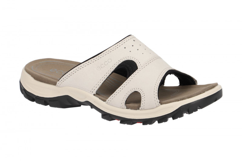 Ecco Offroad Damen Pantolette hell-grau