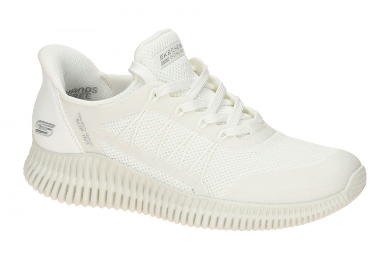 Skechers Bobs Geo Sneakers Schuhe weiß SLIP-INS 117413