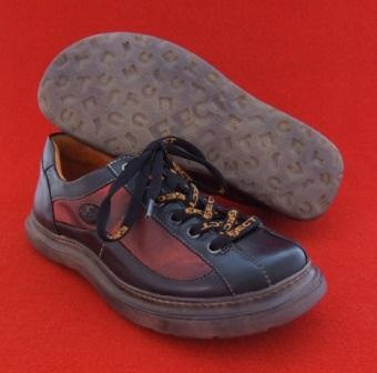 Eject Sony2 Schuhe in schwarz rot E-7575