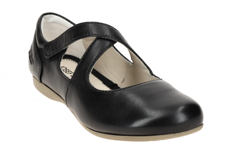 Josef Seibel Fiona 72 Ballerina Mary Jane schwarz Klett