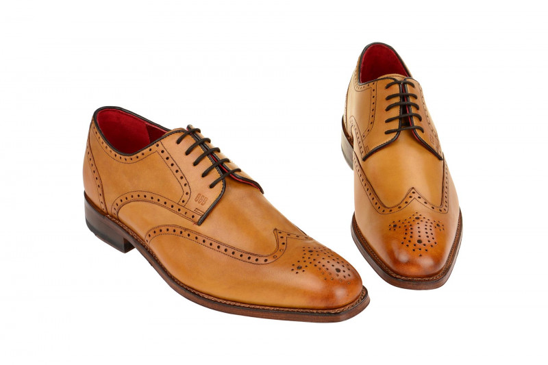 Gordon Bros Schuhe Havret braun tan Rahmengenäht 2466-B