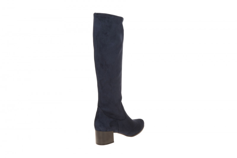 Caprice Lang Schaftstiefel blau navy Stretch 25507