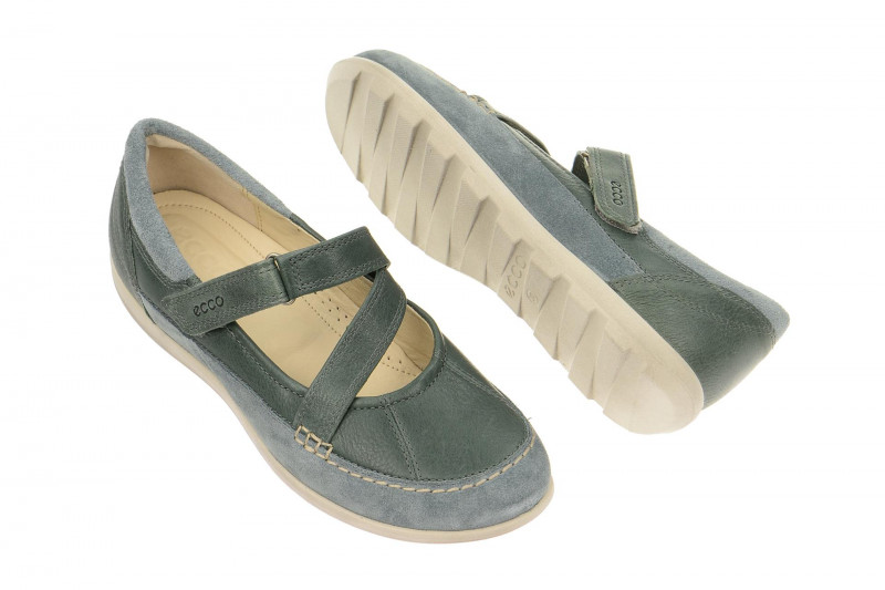 Ecco Cayla Schuhe blau trooper - Mary Jane