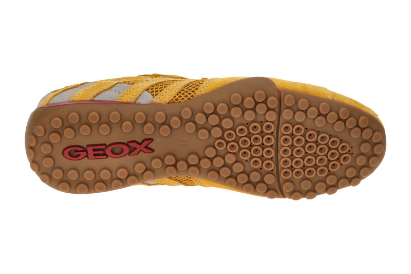 Geox Snake Schuhe gelb rot U55MNA