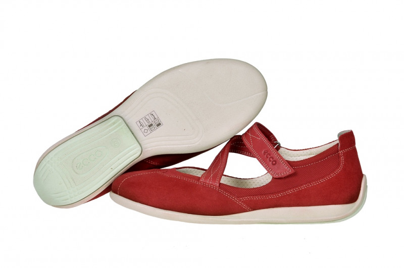 Ecco Glow - Mary Jane - in chili rot