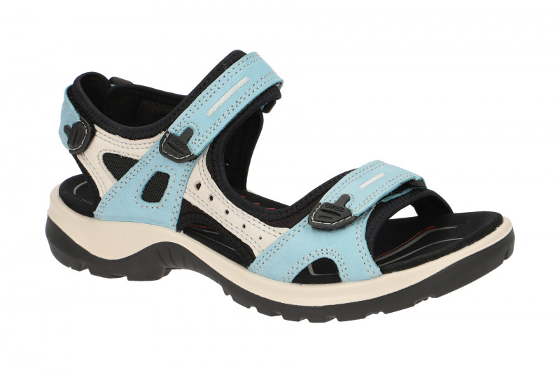 Ecco Offroad Damen Sandale hell-blau