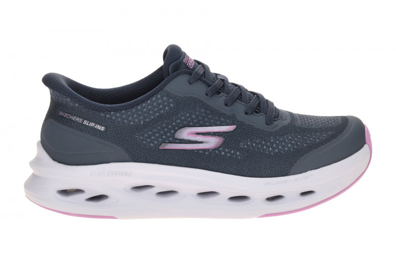 Skechers MAX CUSHIONING Schuhe blau Damen Glide-Step 129403