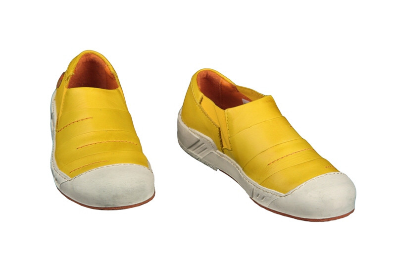 Eject Puzzle Slipper in gelb