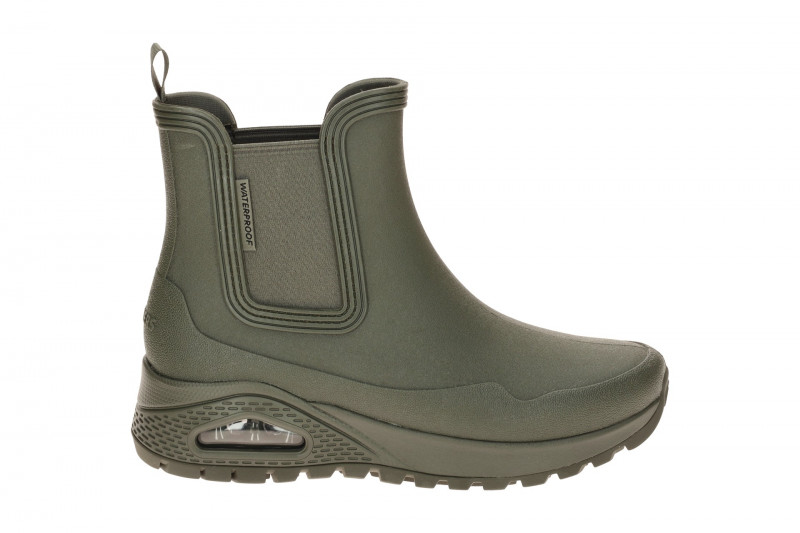 Skechers Uno Rugged Regen Stiefeletten grün Gummistiefel