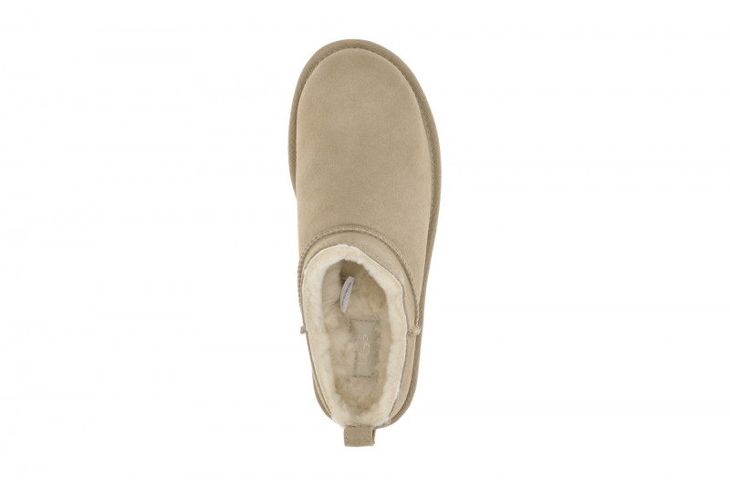 UGG Classic Micro Boots Slipper beige Warmfutter