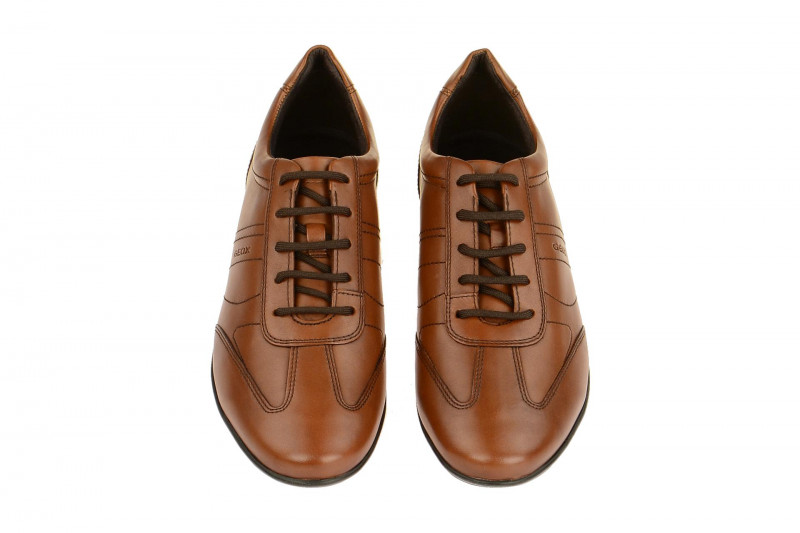 Geox Symbol Schuhe braun cognac U74A5B 00043 C6001