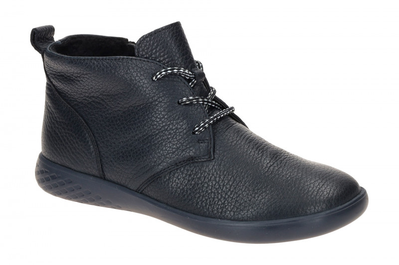 Waldläufer Cloe Warmfutter Stiefeletten blau notte H-Weite 947801