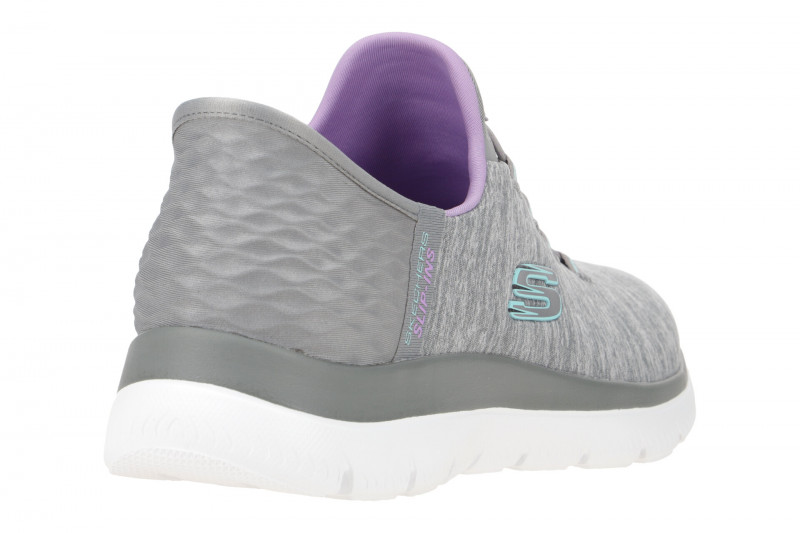 Skechers Summits Schuhe grau weiß SLIP-INs 149937