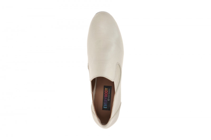 Everybody Alisia Slipper Schuhe beige silber Rahmen