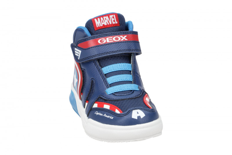 Geox Grayjay Kinder Schuhe blau Captain America J369YC
