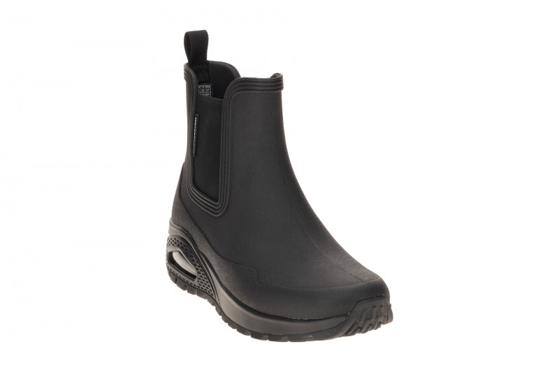 Skechers Uno Rugged Regenstiefel schwarz Gummistiefel