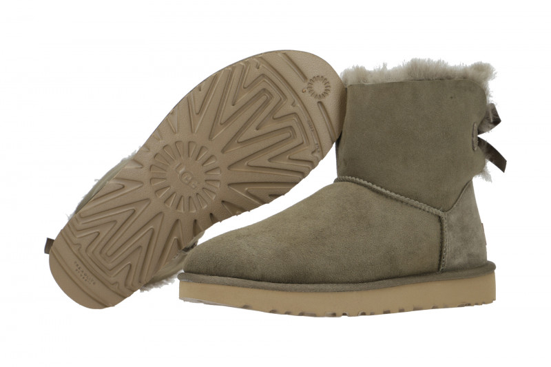 UGG Stiefel grün Mini Bailey Bow II