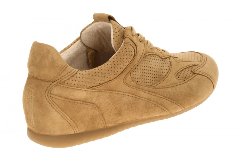 Gabor Schuhe Sneakers braun Samt H-Weite 86.565.35